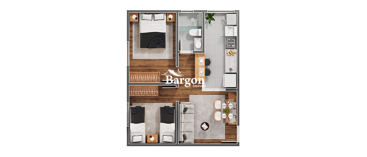 Apartamento à venda em São Pedro, Juiz de Fora - MG - Foto 43