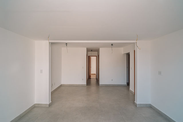 Sala por outro ângulo