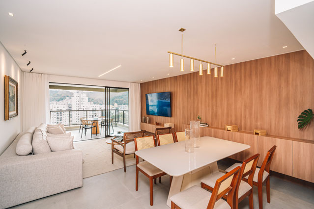 Sala de Estar e Jantar