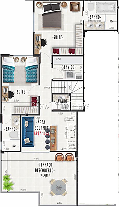 Planta 2º andar 