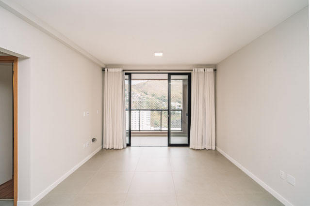 Sala com dois ambientes