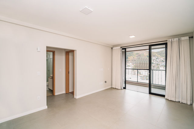 Sala com dois ambientes