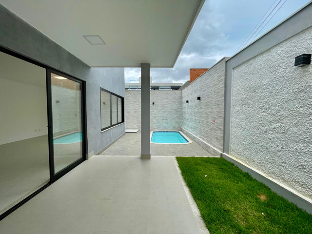 Área gourmet com piscina