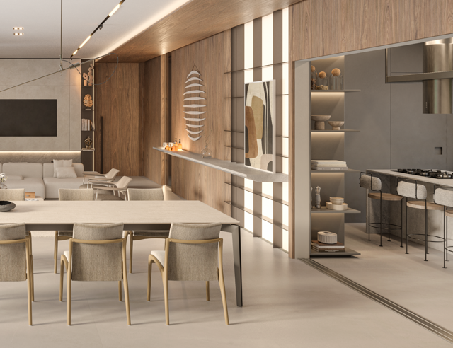 SALÃO COM VARANDA GOURMET