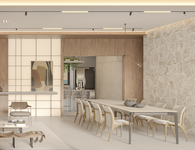 SALÃO COM VARANDA GOURMET