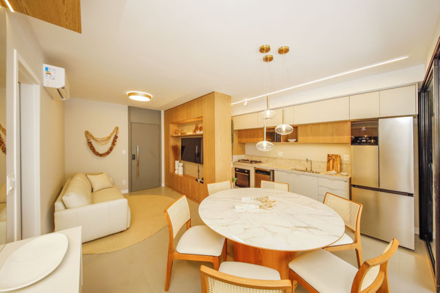 Apartamendo decorado