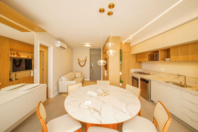 Apartamendo decorado
