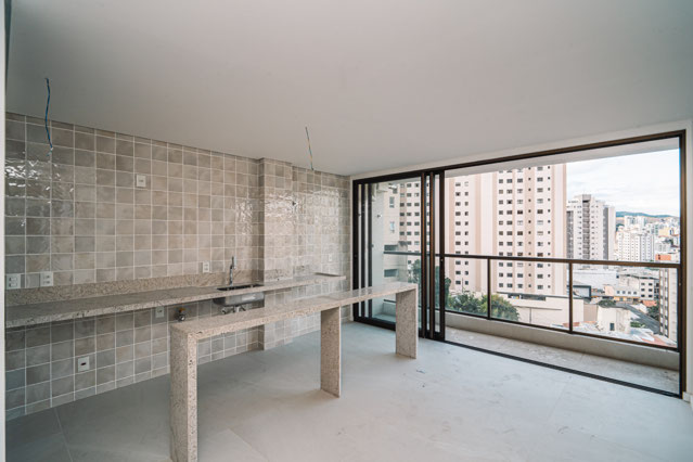 Sala e cozinha