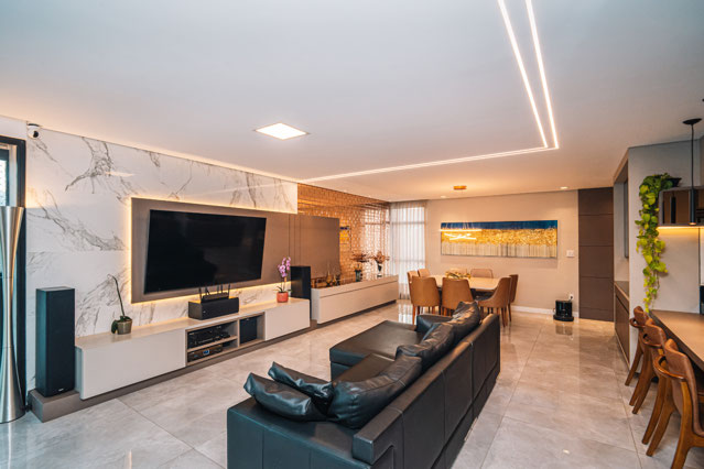 Sala de estar por outro ângulo
