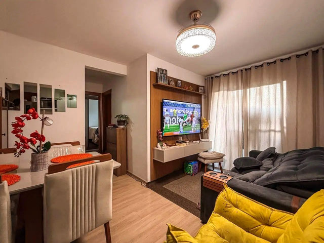 Apartamento 02 Quartos (suíte e varanda) Lazer Garagem
