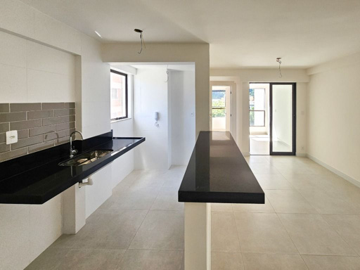 1º andar - Sala e cozinha integradas