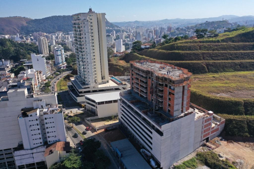 Obras em andamento ( imagem de julho 2024)