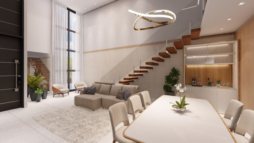 Sala em 2 ambientes