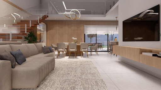 Sala em 2 ambientes