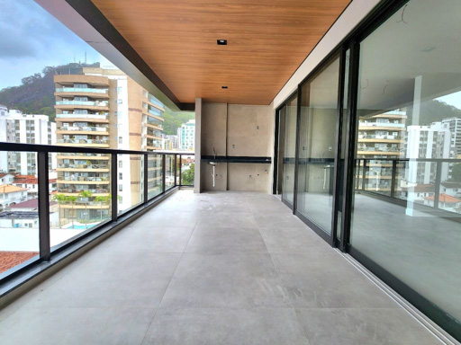 Varanda Gourmet com linda vista