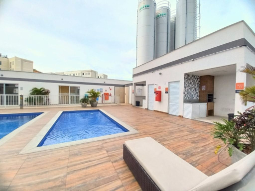 Piscina e espaço gourmet