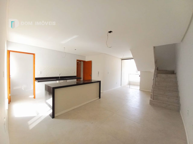 Sala integrada cozinha