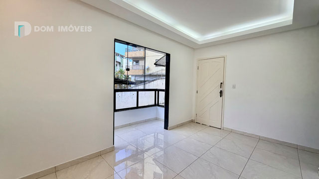 Sala com varanda intergada