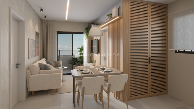 Sala 2 ambientes/Cozinha integrada/Varanda Gourmet