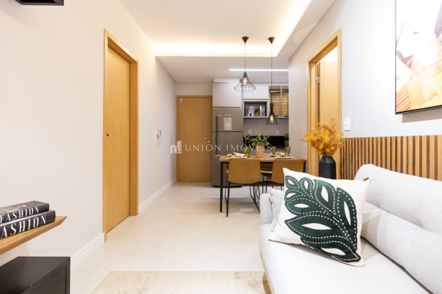 Sala 2 ambientes/Cozinha integrada