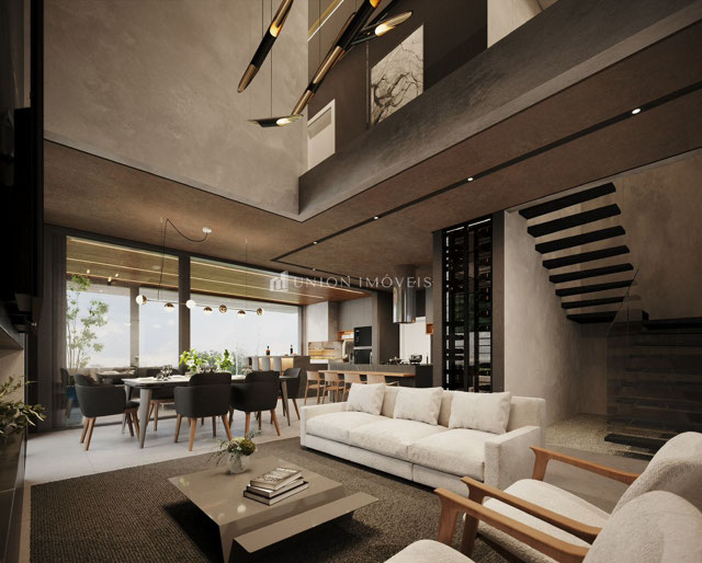 Sala 2 ambientes/Cozinha integrada/Espaço gourmet