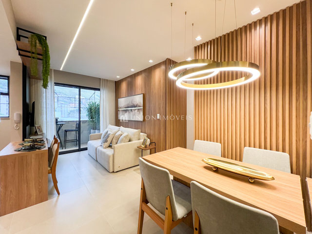 Sala 2 ambientes/Cozinha integrada