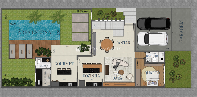 Planta 1º pavimento