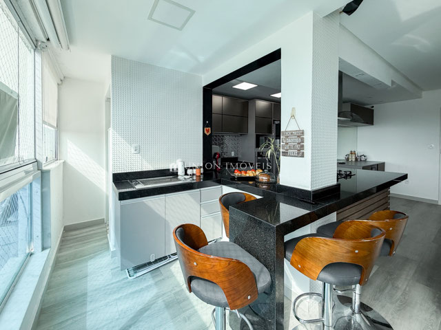 Varanda gourmet/Cozinha americana