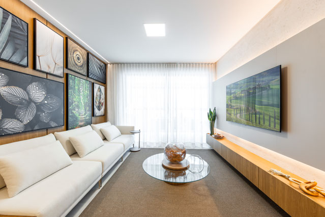 Sala 2 ambientes/Varanda Gourmet