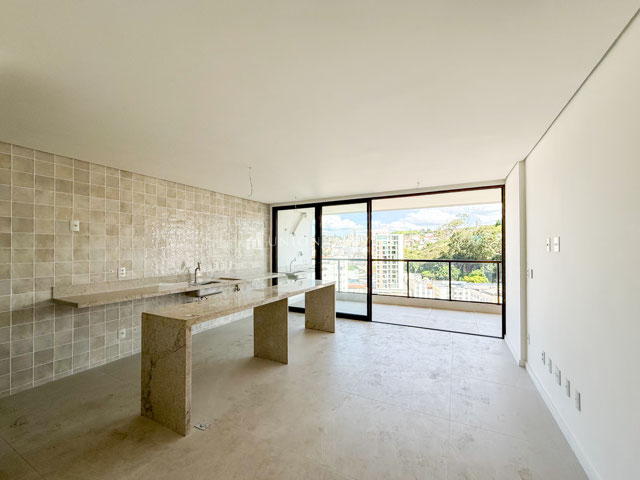 Sala 2 ambientes/Cozinha integrada/Varanda Gourmet