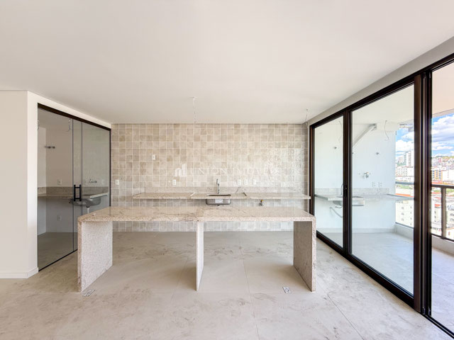 Sala 2 ambientes/Cozinha integrada/Varanda Gourmet