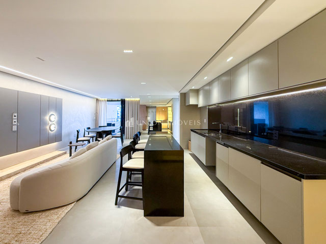 Sala 2 ambientes/Cozinha integrada