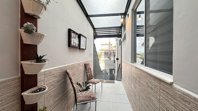 Varanda hall de entrada