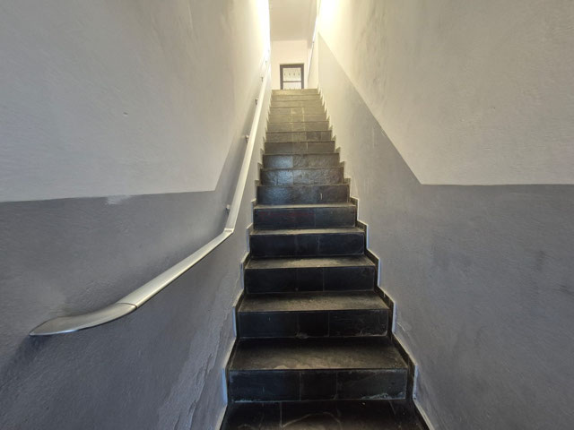 escada de acesso