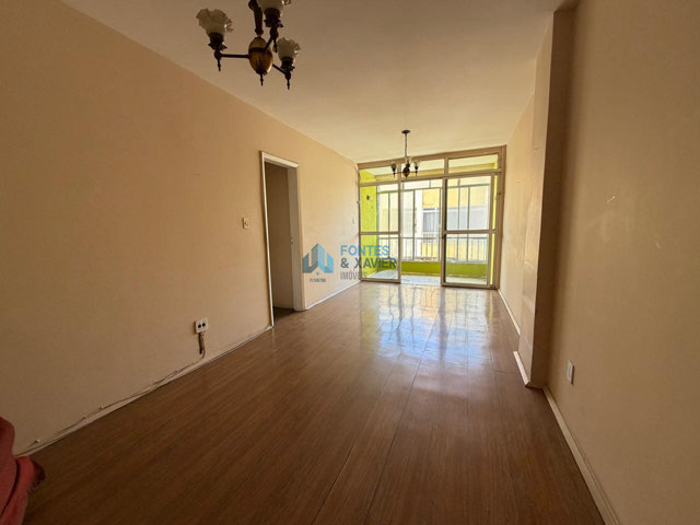 sala em dois ambientes com varanda