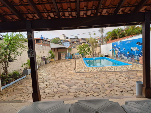 Vista da piscina
