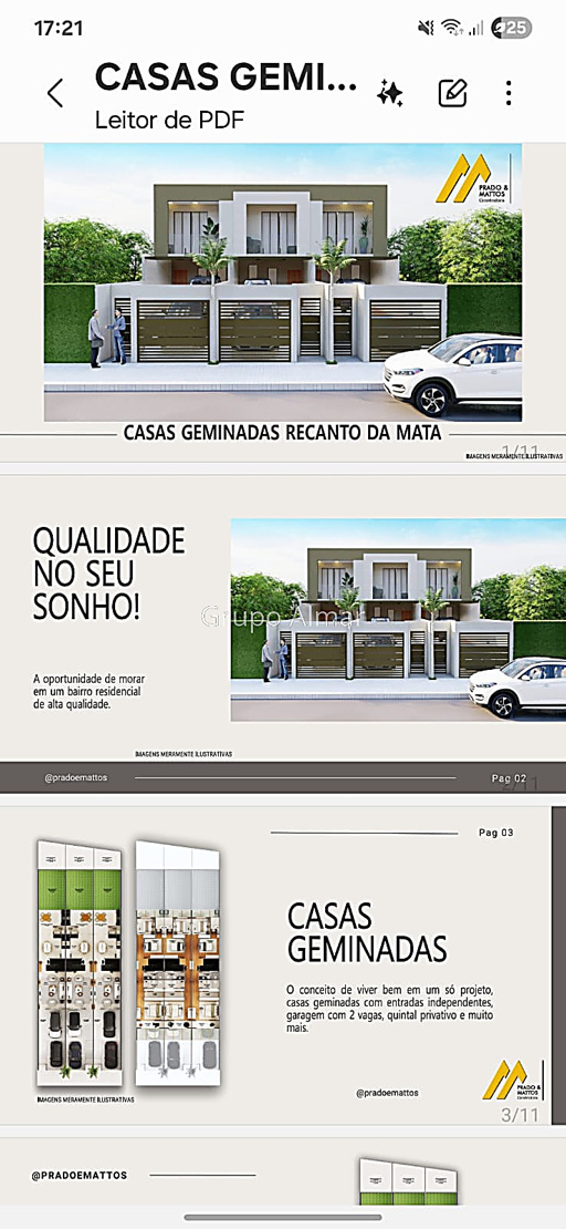 Casa com 3 quartos para Venda no bairro Recanto da Mata 1 em Juiz de Fora, MG