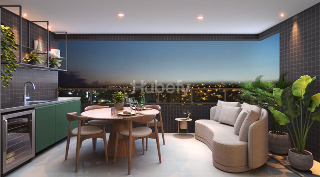 VARANDA GOURMET COBERTURA