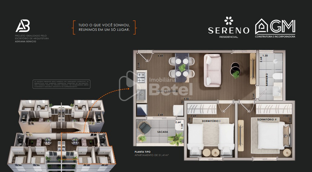 Apartamento em Altos do Indaiá, foto 5 de 9