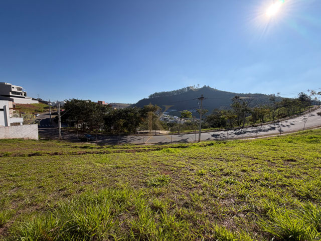 Vista da parte superior do lote