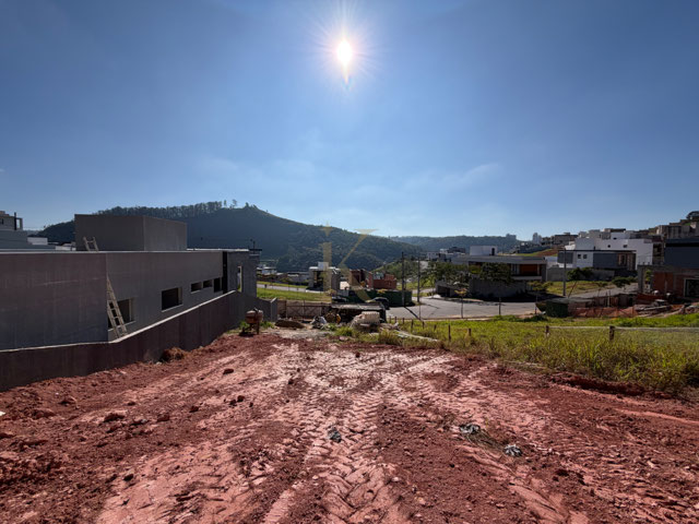 Vista de cima do lote