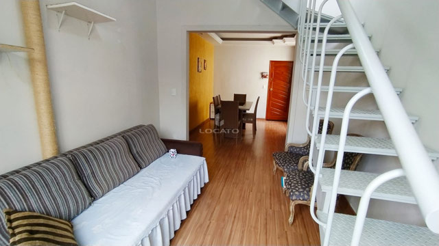 apartamento duplex, 95 m2, 02 quartos, São Mateus, frente, 01 lance de escadas, sem garagem, sem custo de portaria