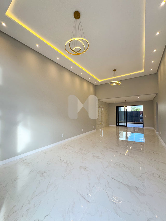 Sala com pé direito duplo