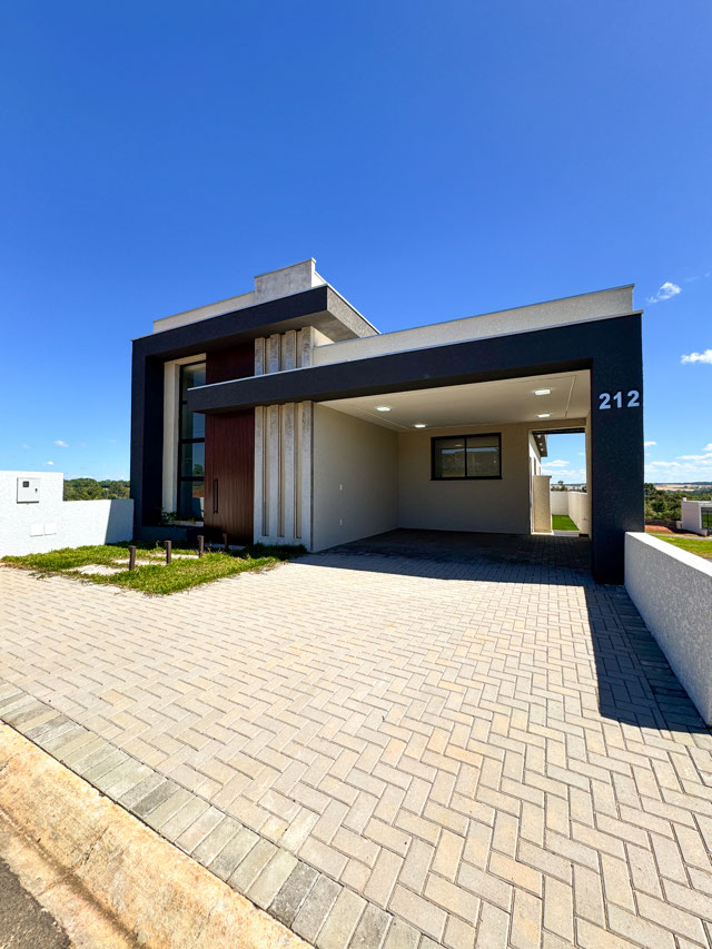 Fachada moderna c/ LED