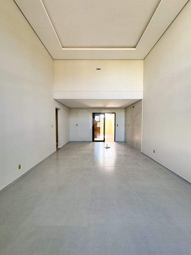 Sala e cozinha em conceito aberto
