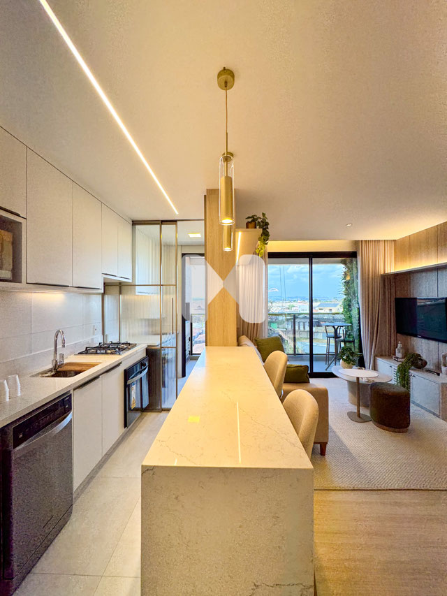 Sala e cozinha