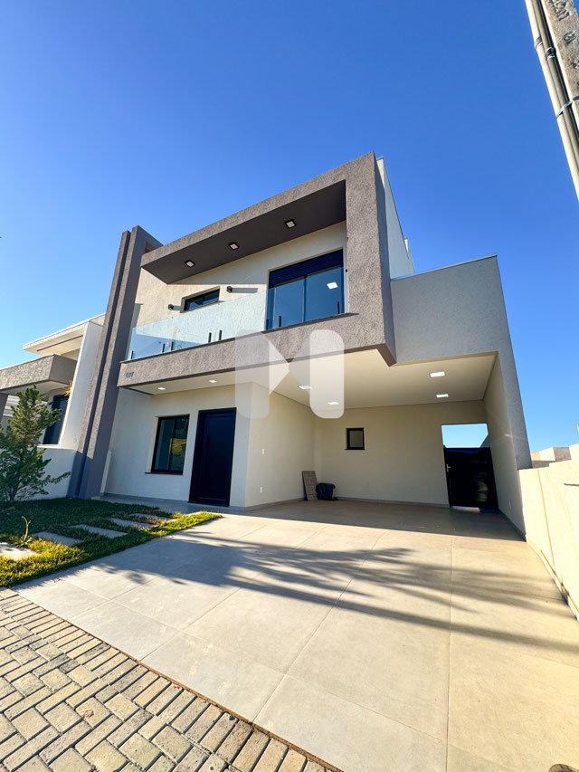 Garagem coberta para 2 veículos