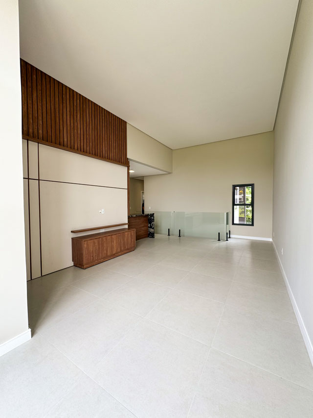Sala de estar e jantar