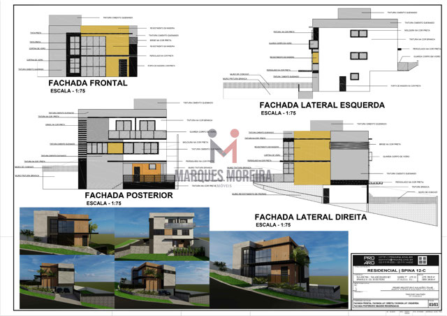 Planta fachada