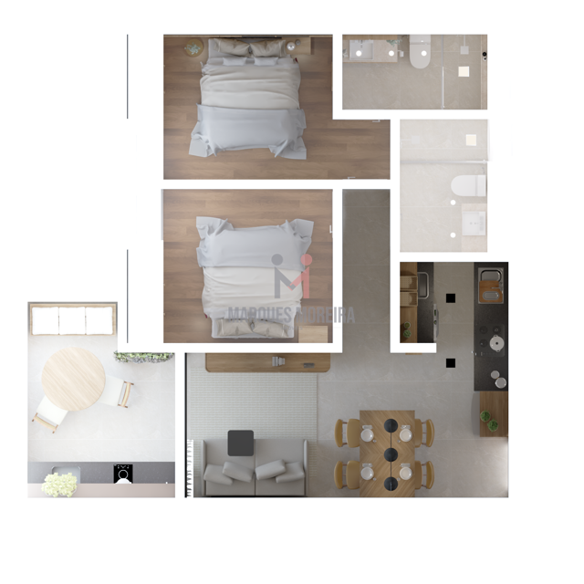 Planta - Apartamento Tipo